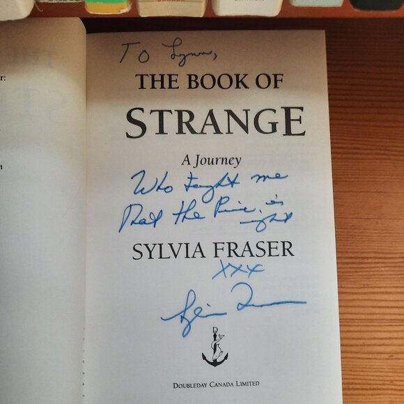 The Book of Strange by Sylvia Fraser (1992) - Picture 3 of 3